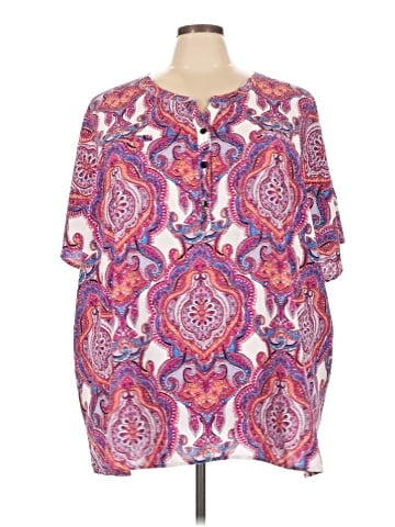 Catherines 3/4 Sleeve Blouse (view 1)