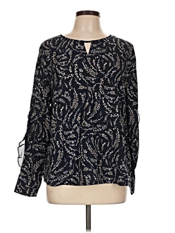 Allegra K Long Sleeve Blouse (view 1)