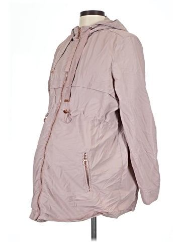 Jade & Ivory Maternity by 26 International Raincoat (view 1)