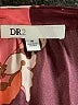 DR2 100% Polyester Burgundy Long Sleeve Blouse Size M - photo 7
