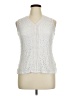 db established 1962 Ivory Sleeveless Blouse Size XL Petite - photo 1
