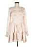 Francesca's 100% Polyester Ivory Cocktail Dress Size M - photo 1