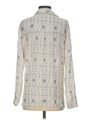 En Creme Long Sleeve Blouse (view 2)