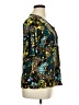 Bisou Bisou Teal 3/4 Sleeve Blouse Size XL - photo 4