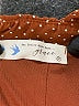 Grace 100% Polyester Polka Dots Brown Casual Dress Size M - photo 7