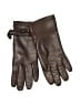 Coach 100% Polyester Brown Gloves Size 6 - photo 1