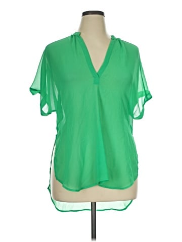 Trouve Short Sleeve Blouse (view 1)