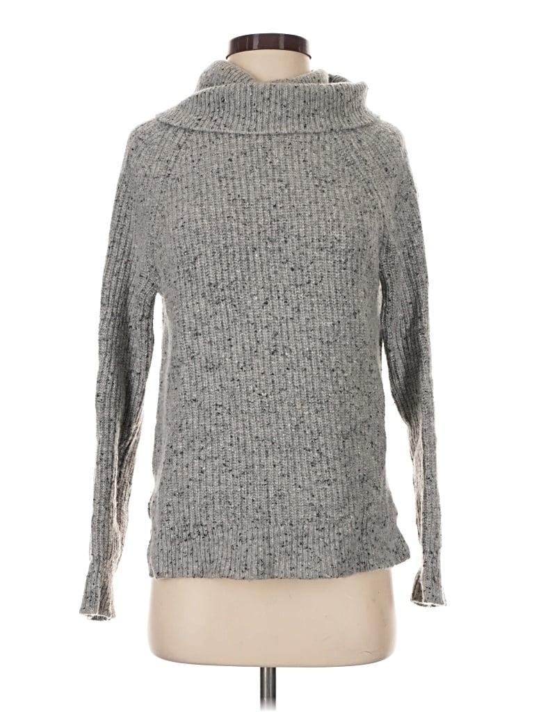 Pre-owned J.crew Mercantile Wool Pullover Sweater In Gray