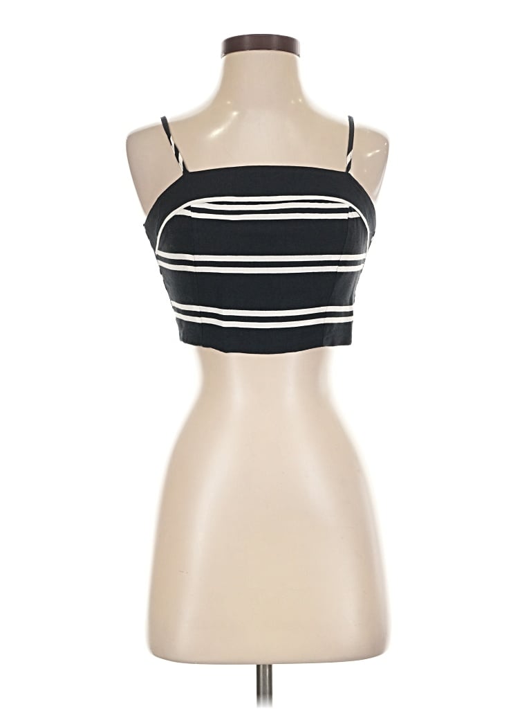 Pre-owned Lulus Tube Top Black Strapless Neckline Tops