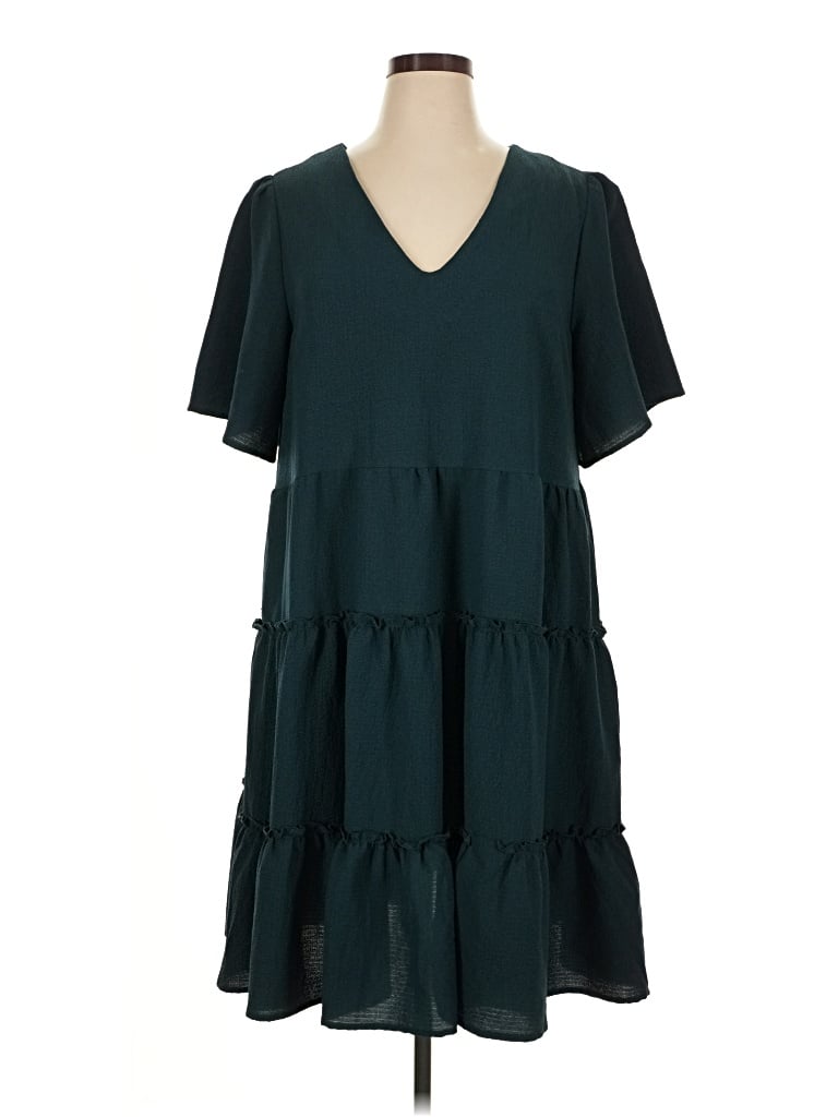 Pre-owned Arula Casual Dress In Teal