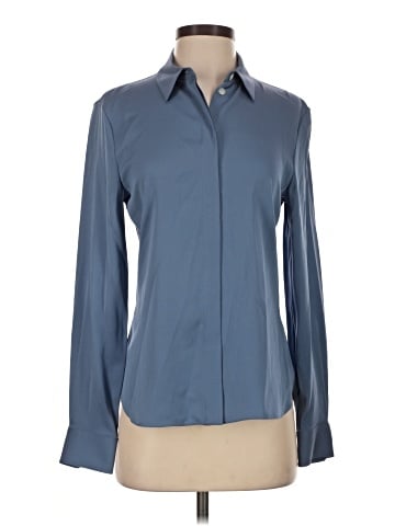 Theory Long Sleeve Blouse (view 1)