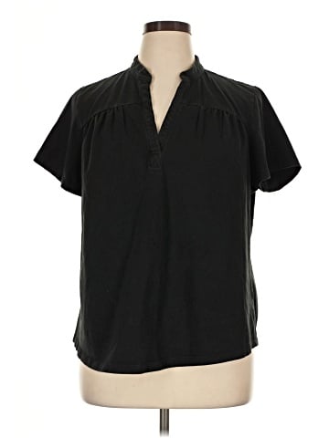 Charter Club Short Sleeve Blouse (view 1)