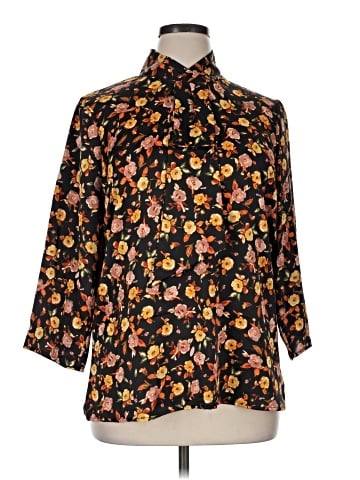 Tahari by ASL 3/4 Sleeve Blouse (view 1)