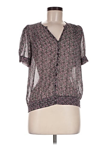 Pins and Needles Short Sleeve Blouse (view 1)