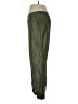 XCVI 100% Polyurethane Green Cargo Pants Size L - photo 5