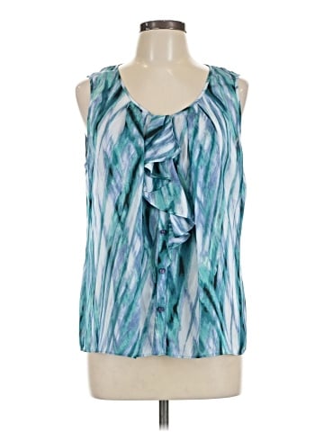 AK Anne Klein Sleeveless Blouse (view 1)