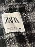 Zara Plaid Black Jacket Size L - photo 6