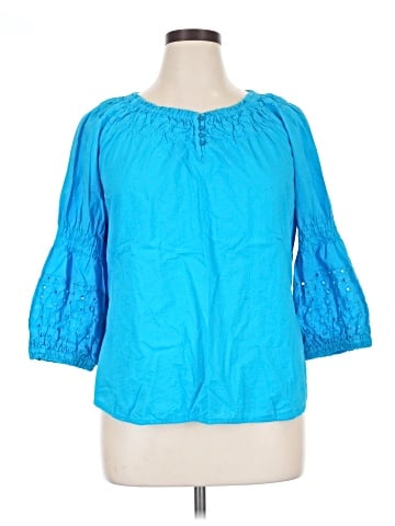 Westbound 3/4 Sleeve Blouse (view 1)