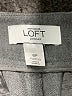 Ann Taylor LOFT Chevron-herringbone Gray Dress Pants Size 8 Petite - photo 4