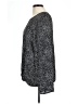 Ann Taylor LOFT 100% Polyester Black Long Sleeve Blouse Size L - photo 5
