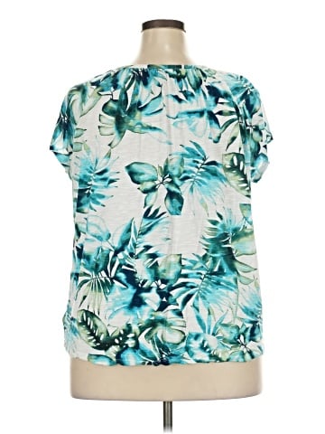 Chaps Short Sleeve Blouse (view 2)
