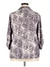 Notations Paisley Gray 3/4 Sleeve Blouse Size 2X - photo 2