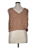 Express 100% Polyester Brown Sleeveless Blouse Size XL - photo 2