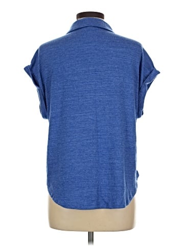 Cable & Gauge Short Sleeve Blouse (view 2)