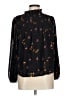 Madewell 100% Polyester Black Long Sleeve Blouse Size L - photo 1