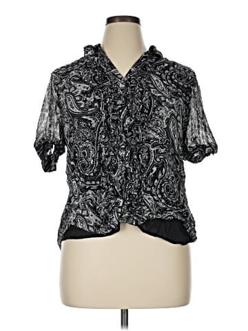 Jaclyn Smith Short Sleeve Blouse (view 1)