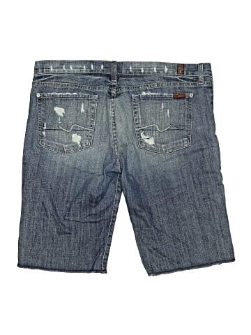 7 For All Mankind Denim Shorts (view 2)