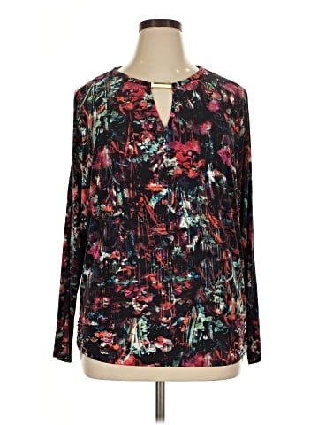 Thalia Sodi Long Sleeve Blouse (view 1)