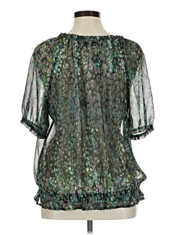 a.n.a. A New Approach Short Sleeve Blouse (view 2)