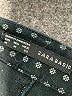 Zara Basic Polka Dots Black Casual Pants Size M - photo 7