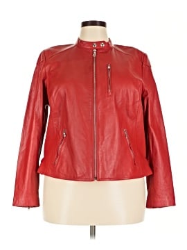 Lauren by Ralph Lauren Leather Jacket (view 1)
