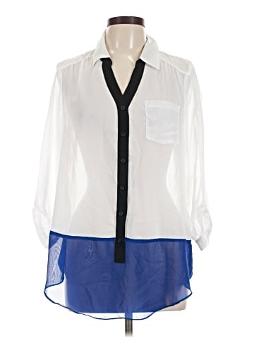 AB Studio 3/4 Sleeve Blouse (view 1)