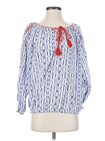 H&M L.O.G.G. 3/4 Sleeve Blouse (view 1)