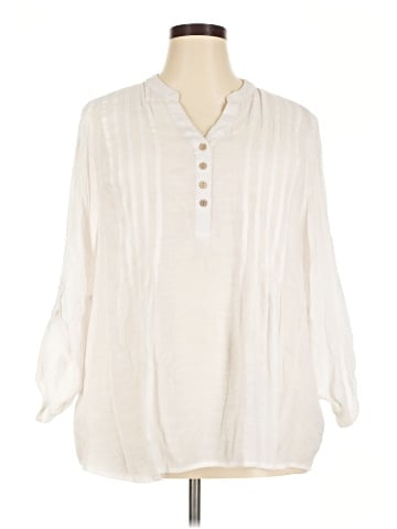Zac & Rachel 3/4 Sleeve Blouse (view 1)