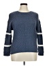 Talbots Color Block Blue Pullover Sweater Size XL Petite - photo 1