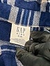 Gap Kids Plaid Blue Long Sleeve Button-Down Shirt Size 8 - photo 3