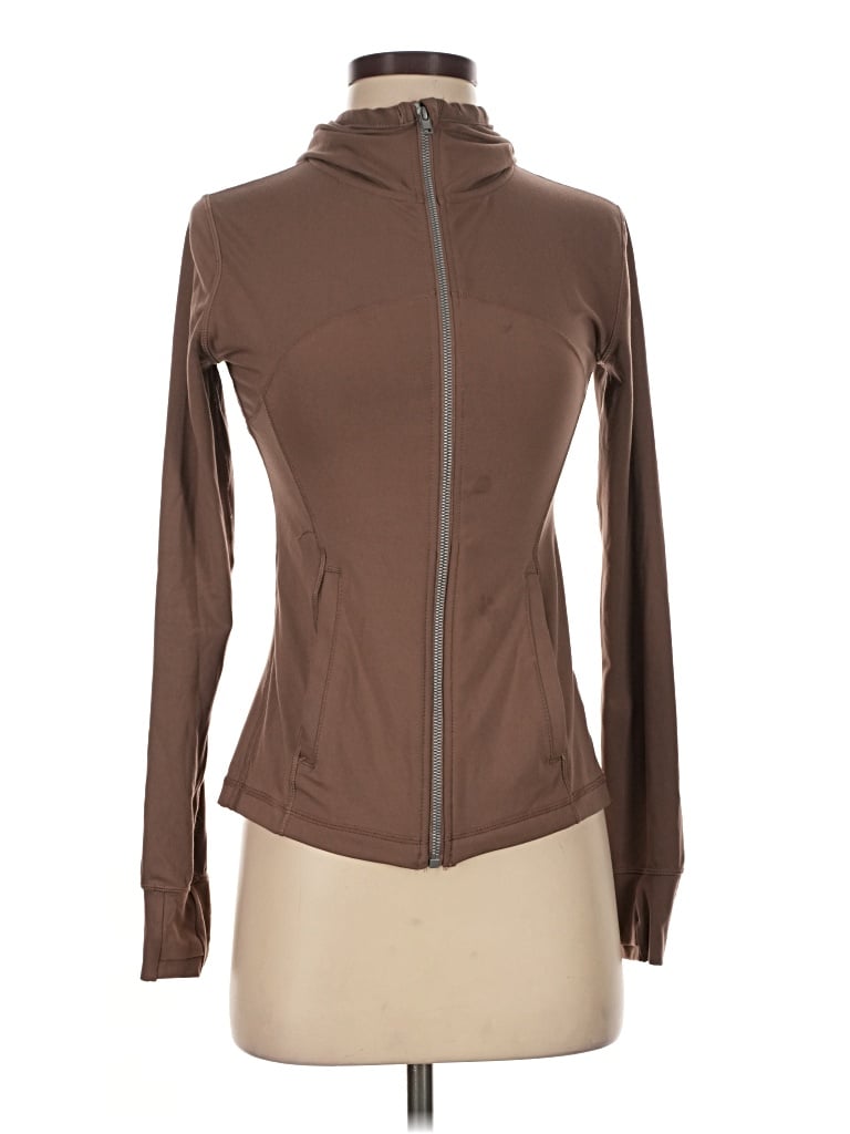 Pre-owned Love Tree Track Jacket In Brown