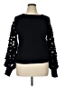 Sioni Polka Dots Black Pullover Sweater Size XL - photo 1