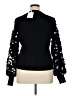 Sioni Polka Dots Black Pullover Sweater Size XL - photo 2