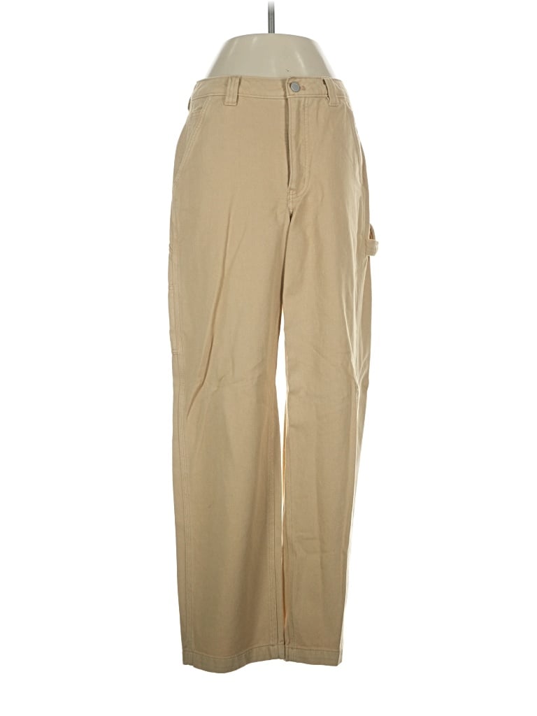 Pre-owned Tna Jeans In Tan