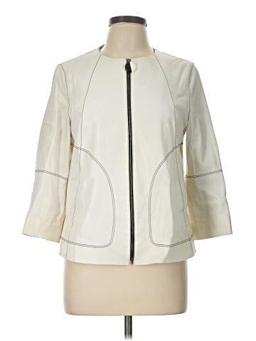 Lafayette 148 New York Leather Jacket (view 1)