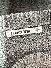 Pink Clover 100% Polyester Solid Silver Pullover Sweater Size S - photo 7