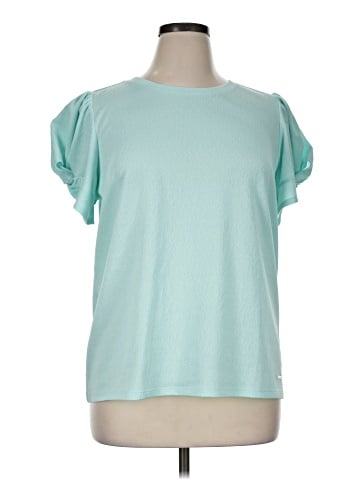 Anne Klein Short Sleeve Top (view 1)