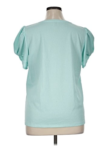 Anne Klein Short Sleeve Top (view 2)