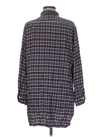DKNY 3/4 Sleeve Button-Down Shirt (view 2)