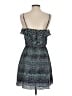 BCBGeneration 100% Polyester Print Teal Casual Dress Size XS - photo 2